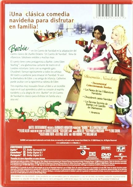 ver barbie en un cuento de navidad online gratis