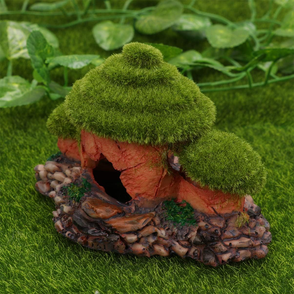 Amazon Balacoo 水族館ホビットハウス水槽隠し洞窟シェルター水族館造園装飾魚エビ Balacoo オーナメント 通販