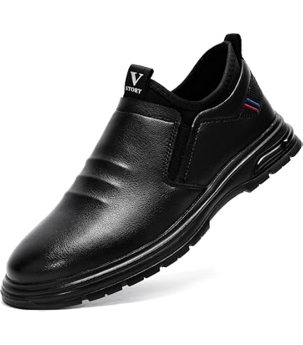 dress slip resistant shoes for men DINGGU Non Work Comfortable Slip Shoes but also have been Eddy K Wedding Dresses Inna Mini Dress Color:Vintage Lilac Multi