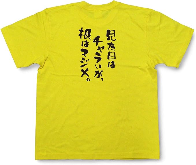 Amazon おもしろtシャツ 見た目はチャラいが 根はマジメ 文字tシャツ 半袖 和組 わぐみ Tシャツ カットソー 通販