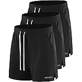 NELEUS Men's 7 inch Running Shorts Athletic Gym Workout Shorts with Pockets