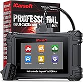 iCarsoft POR V4.0 Bidirectional Diagnostic Tool for Porsche + 2 Car Make Groups, OBD2 Scanner with Actuation Test, 28 Services Battery Registration,Support CAN-FD-Free Update