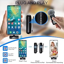 OSA Lavalier Microphone for Phone with Charging