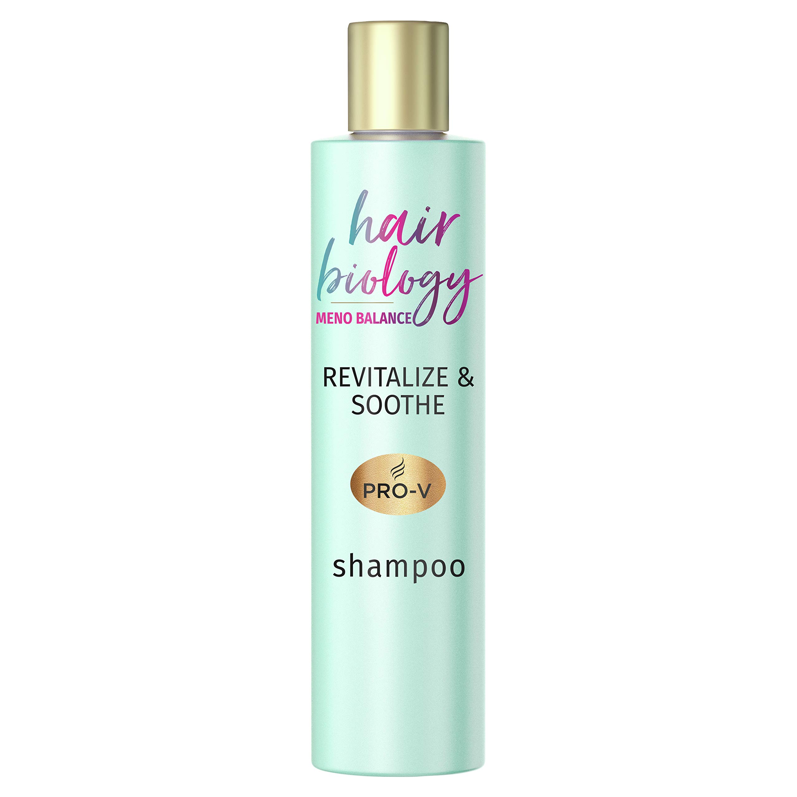 Hair Biology Meno Balance Revitalize & Soothe, 250 ml, with Pro-V, Vitamin B3 and White Tea, for Thinning Hair and Dry Scalp, Menopause, Menopause, Hair Care