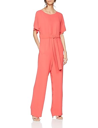 french connection lea mesh jumpsuit