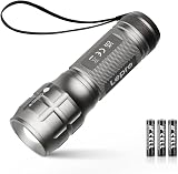 Lighting EVER LE1000 LED Torch Battery Powered Adjustable Focus IP44 Water