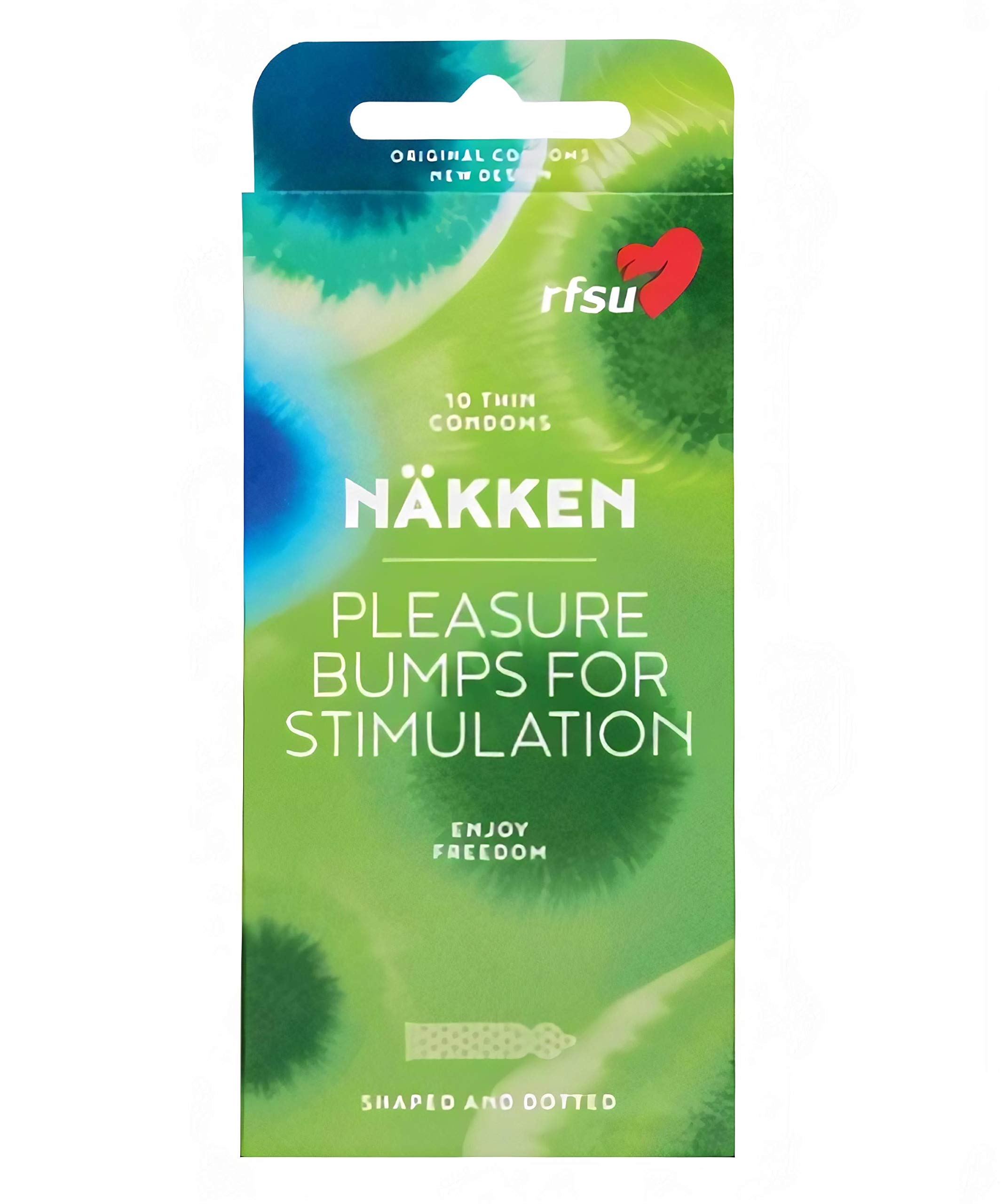 RFSU Näkken 10-pack condoms - The rippled condom