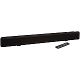 AmazonBasics 2.1 Channel Bluetooth Sound Bar with Built-In Subwoofer