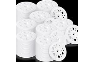 Taiyin 800 Pcs 1.77 Inch/ 45 mm Plastic Washers Foam Board Insulation Load Spreading Polypropylene Washers for Fixing and Supporting Rigid Foam Spreading for Screws Nail