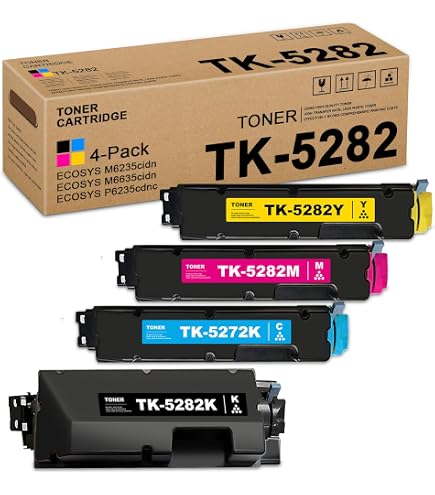 Amazon.com: KYOCERA 1T02TWAUS0 Model TK-5282Y Yellow Toner Kit for