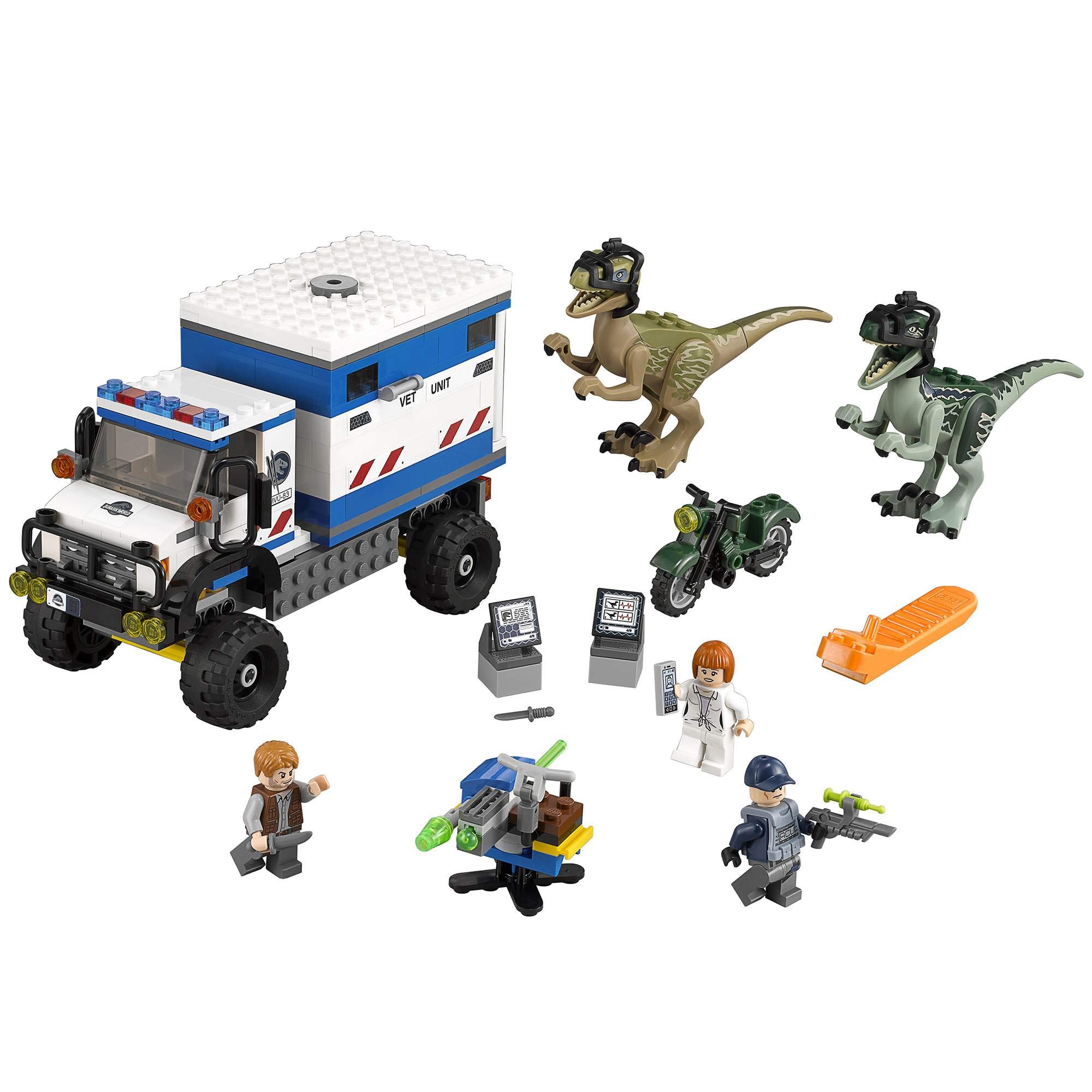LEGO Jurassic World Raptor Rampage 75917 Building Kit