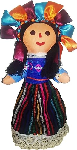 muñeca de tela mexicana