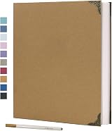 Vienrose Photo Album Self Adhesive 40 Pages Hardcover 3 Ring Scrapbooking Kit view 1