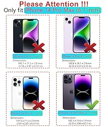 SunStory Compatible with iPhone 14 Pro Max Case