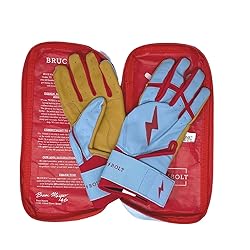 BRUCE BOLT Bader Series Long Cuff Baby Blue Batting