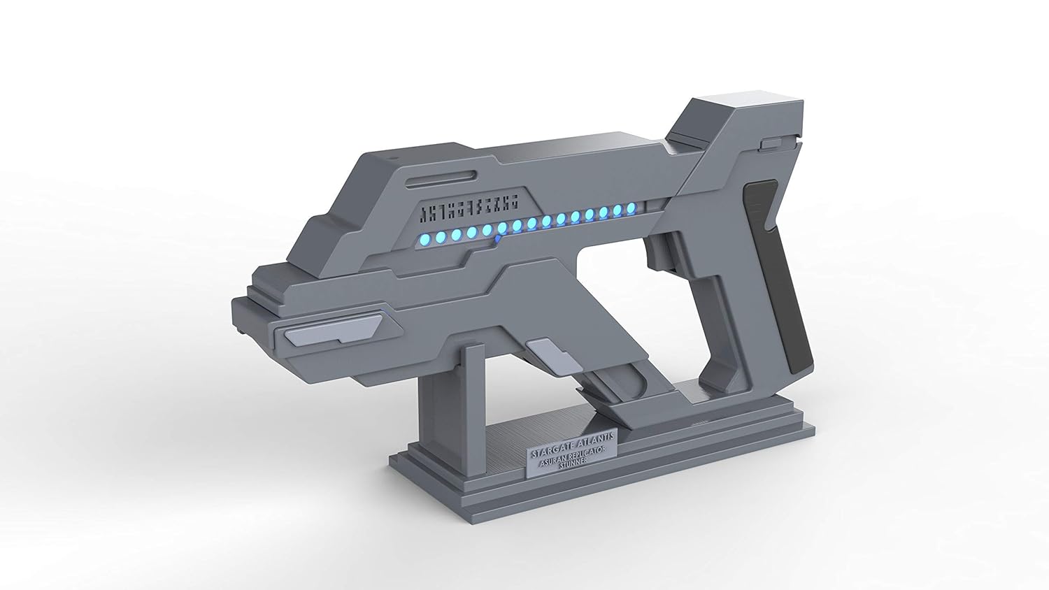 Amazon Com Asuran Stunner Stargate Atlantis Cosplay 3d Printed Acrilic Painted Varnished With Moving Parts And Led Lightning Handmade