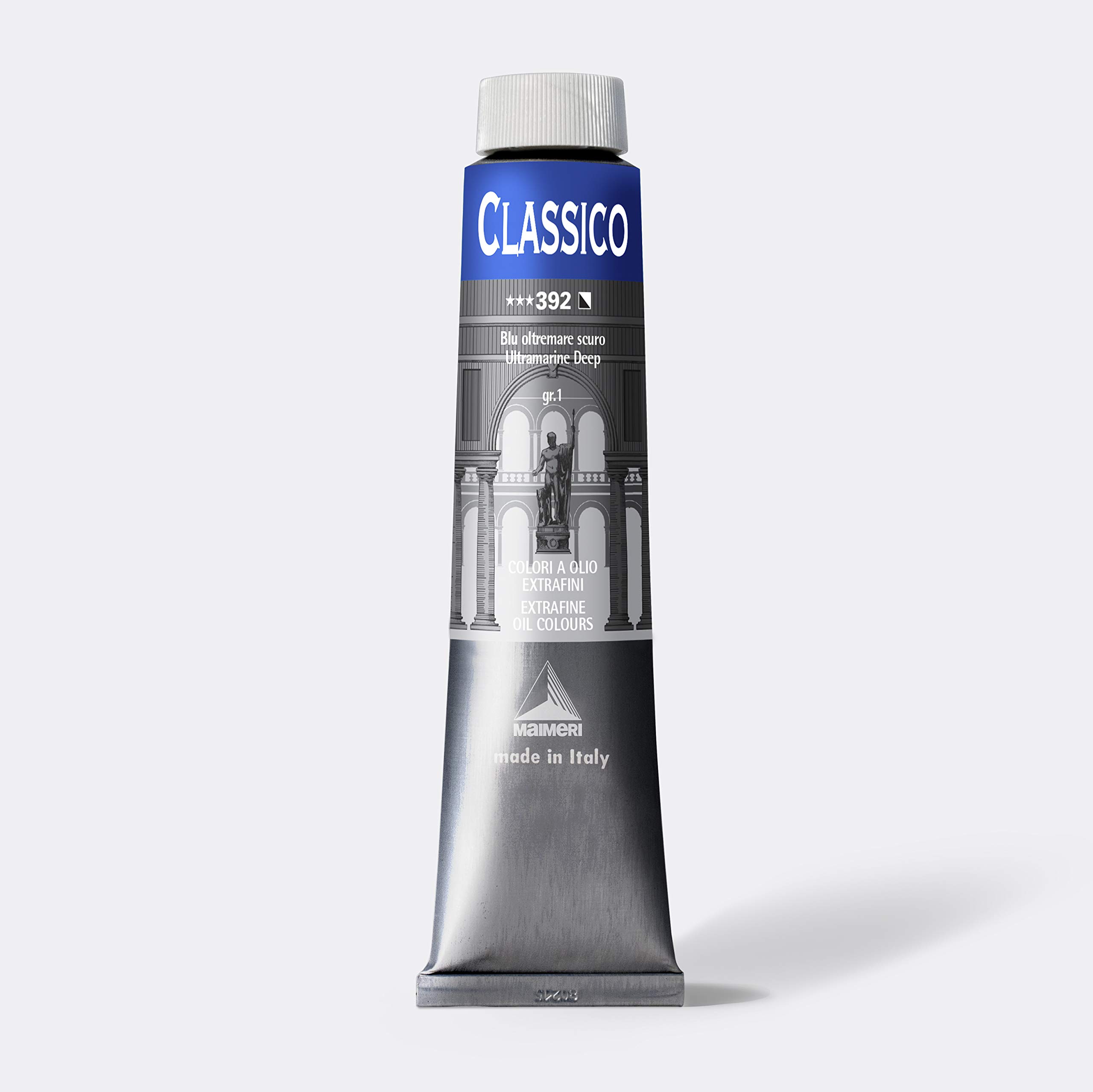 MAIMERI Classico 200 ml, Extra fine Artist Oil Colour, Colour Ultramarine Dark — image 1