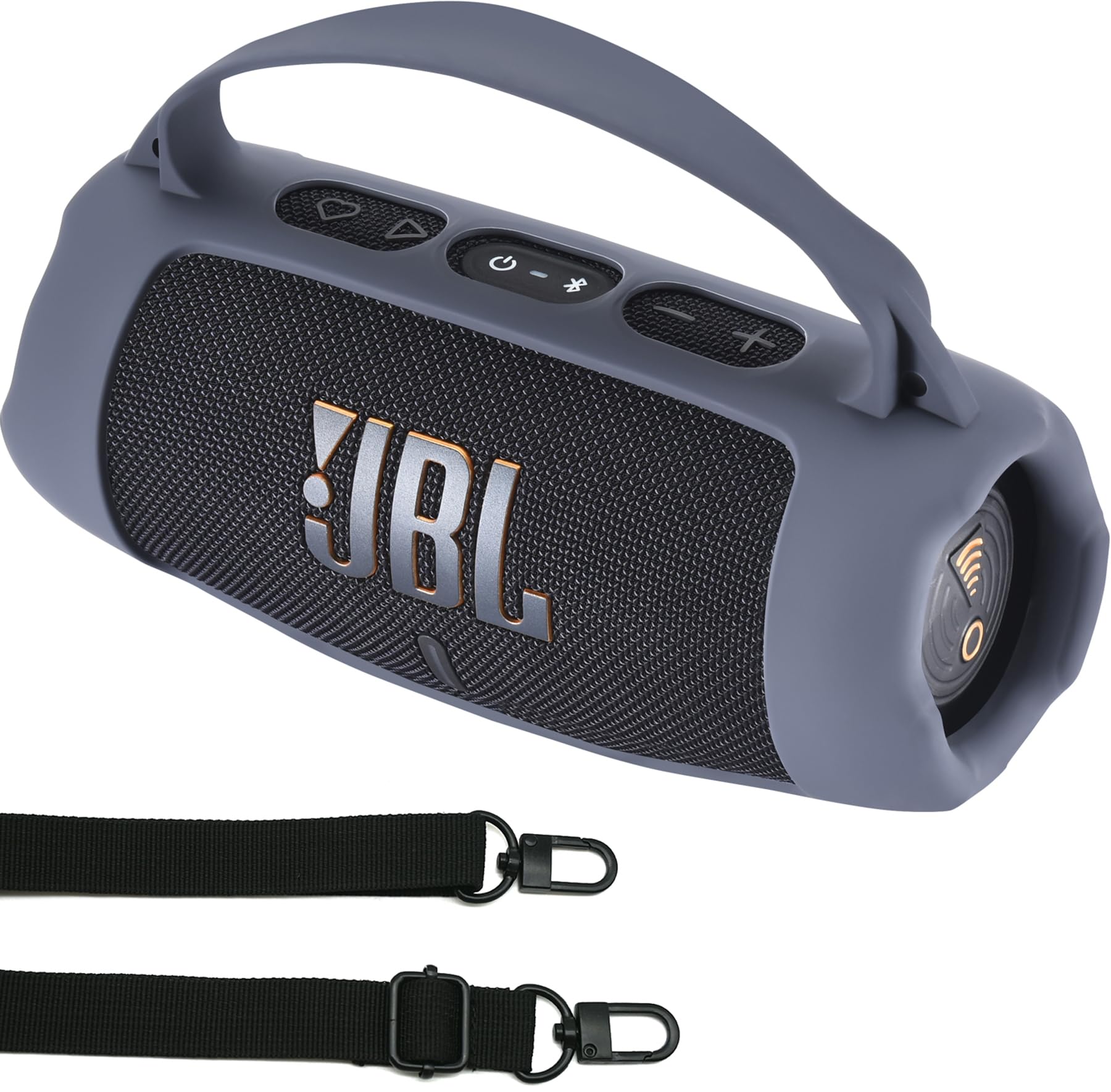 Photo 1 of AZTOPA Silicone Case for JBL Charge 5 Wi-Fi Portable Wireless Speaker, Protective Cover Compatible with JBL Charge 5 Bluetooth Speaker