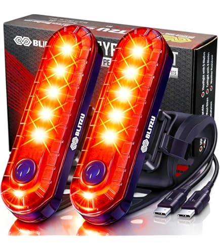 Amazon.com : Rear Dummy Light Wings Red. Bike Light, Bicycle Light