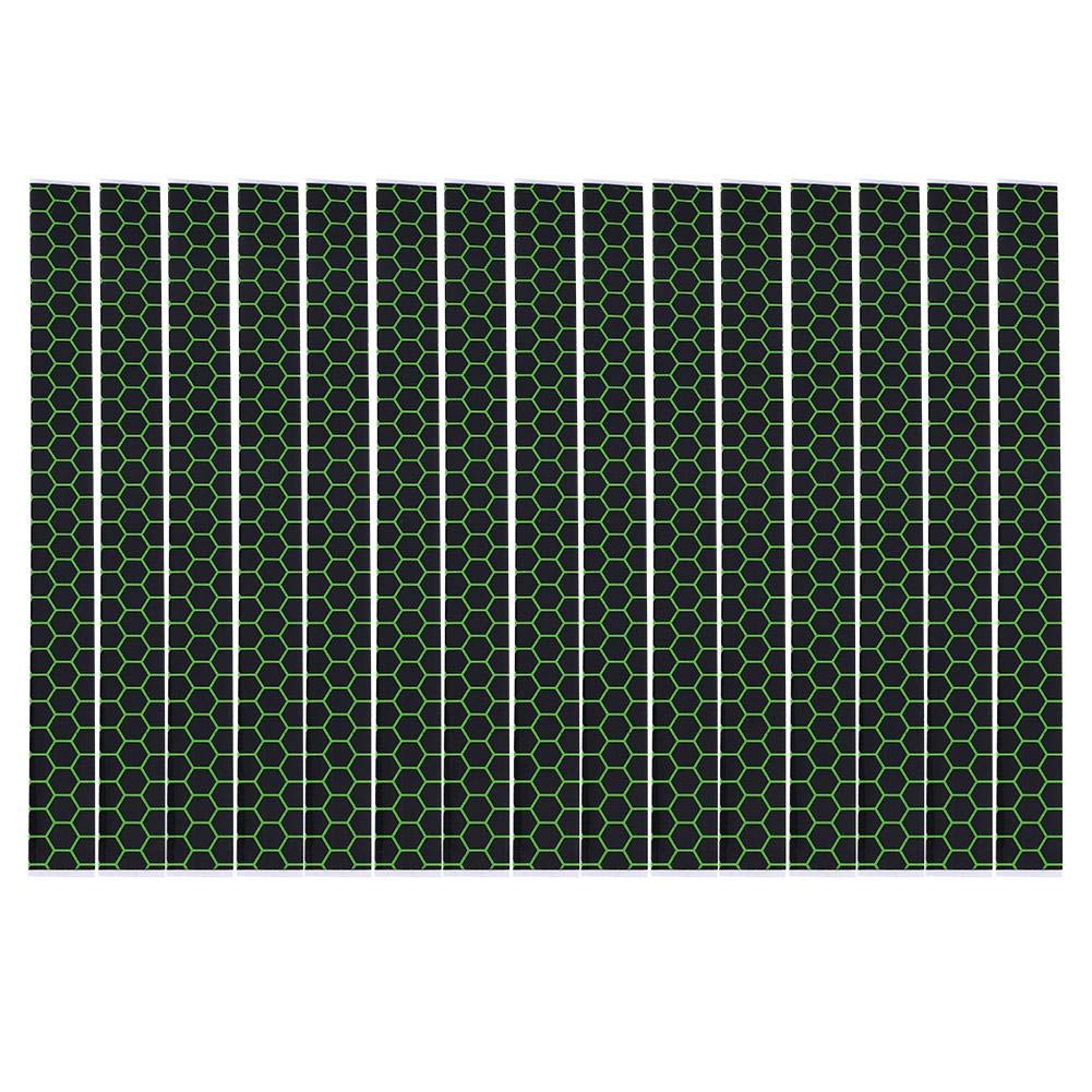 Zerone Archery Arrow Wraps Sticker,Universal Heat Shrink Arrow Wraps Archery Shafts Fletches Bow Hunting Accessory Pack of 15,Shooting and Archery Supplies