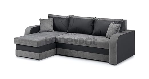 Honeypot Sofa Kris Universal Sofa Bed Faux Leather Fabric