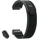 26mm Quickfit Watch Bands Compatible with Garmin Enduro 3 2/Fenix 8 pro 51mm/Fenix 7X pro/7X/6X Pro/6X/5X Plus/5X/3 HR,Sport Nylon Strap for Tactix 8 AMOLED-51mm/Descent Mk3i-51mm/Mk2i/tactix 7 Pro