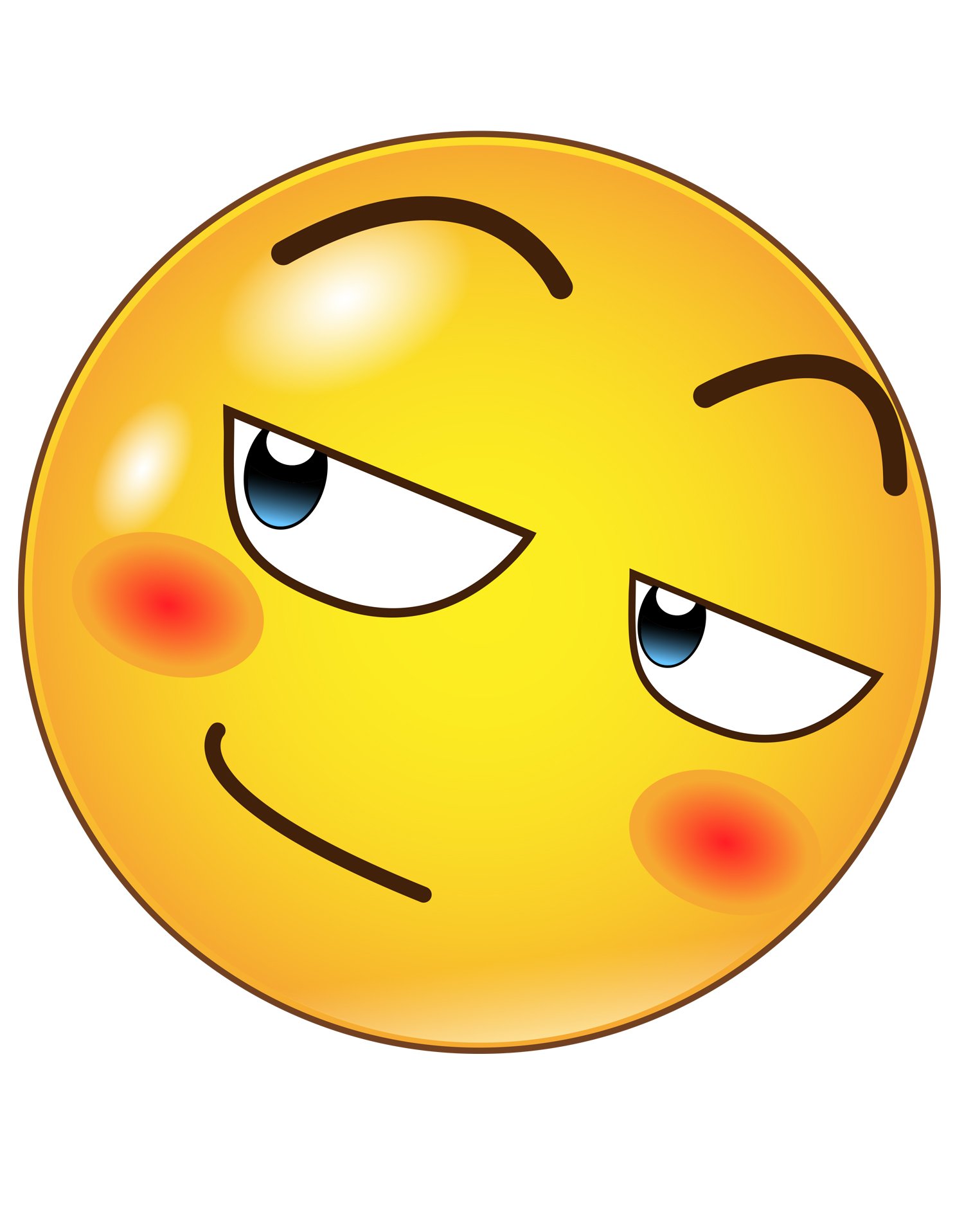 12 Large Emoji Faces Wall Graphic Decal Sticker 60526x6 (6 Inches In