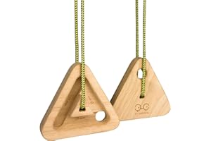YY Vertical Durable Wood Climbing Training Gear Portable Hangboard Climbing Fingerboard - Sold in Pairs - Recycled Wood