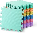 kidoola Foam Baby Play Mat 29x29cm Interlocking EVA 7mm Thick 36pc
