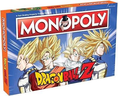 Winning Moves Dragon Ball Z Monopoly Board Game
