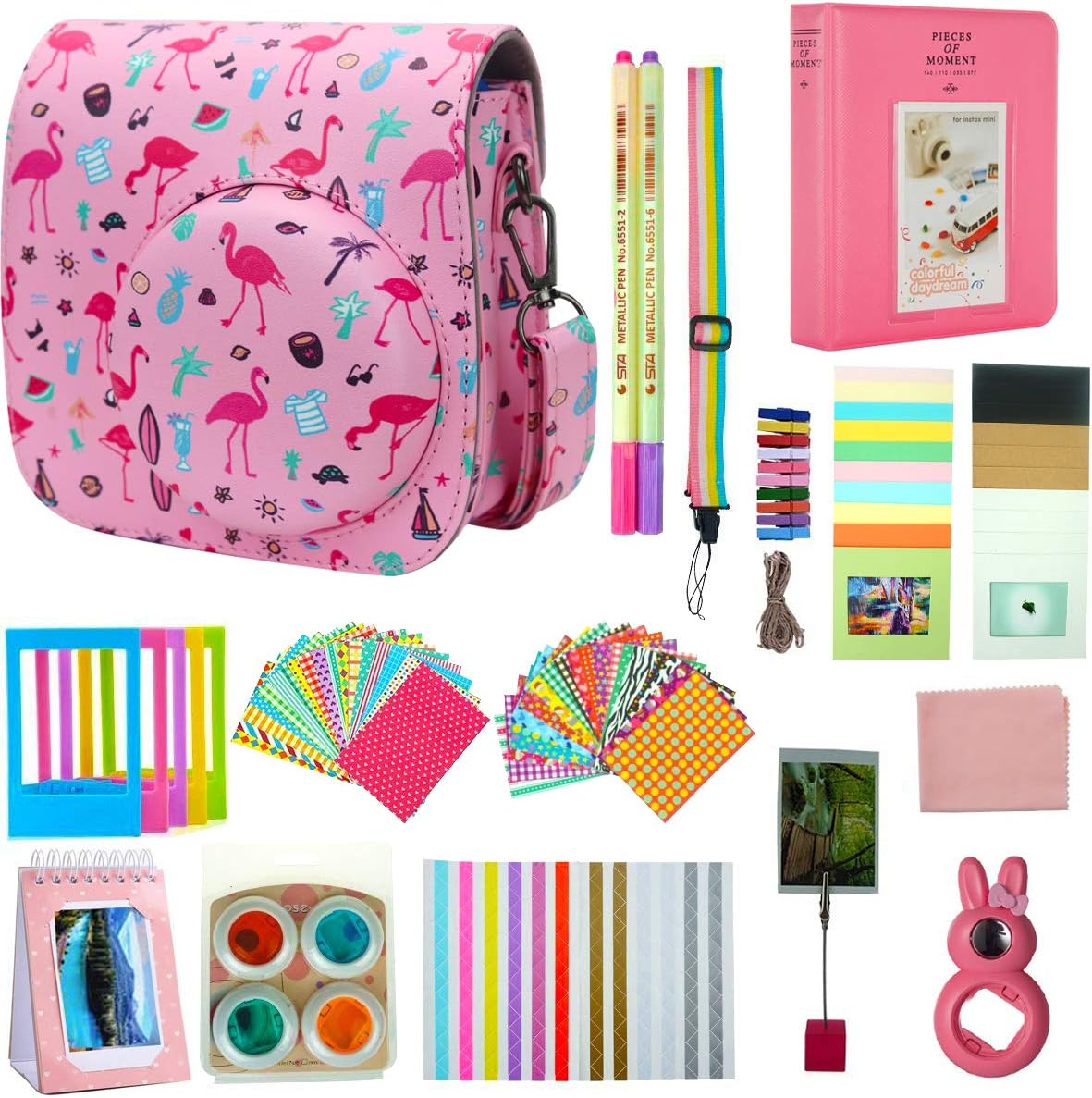 Anter 17 in 1 Instax Mini 9 Accessories fit to Fujifilm Instax Instant Film Camera