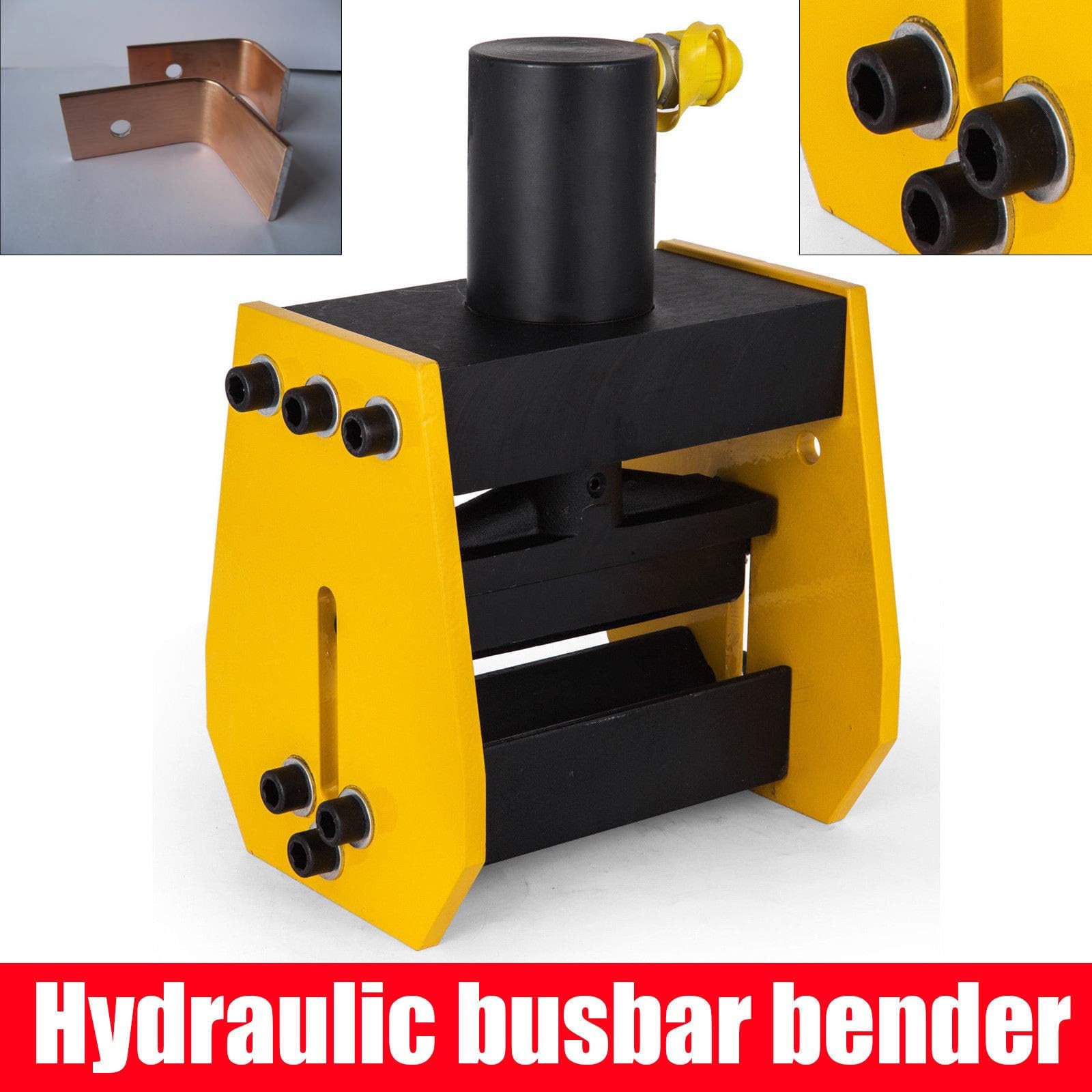 LFJD CB-200A 12mm 20Ton Hydraulic Busbar Bender, Bus Bar Bending Tool Copper Aluminum Metal USA STOCK