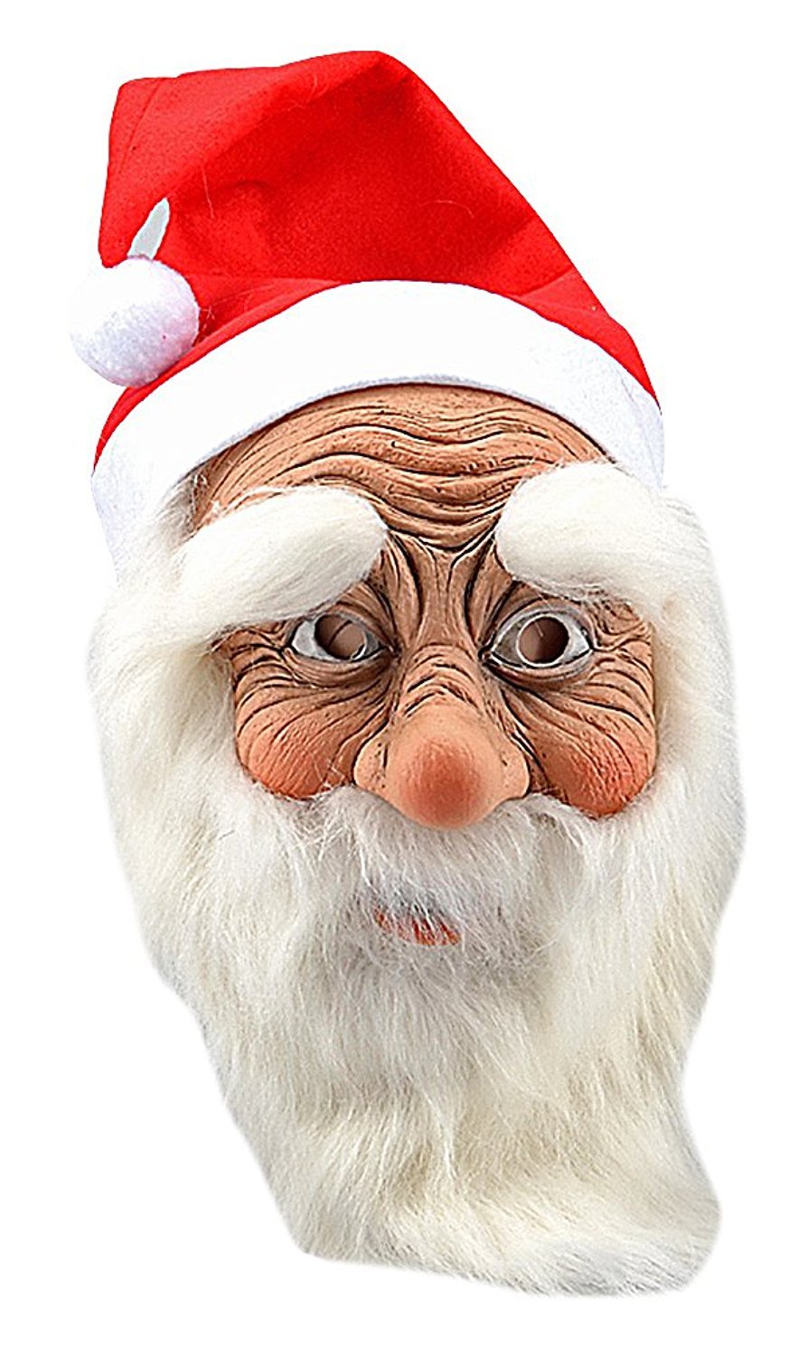 Amazoncom Santa Claus Full Face Mask Christmas Adult