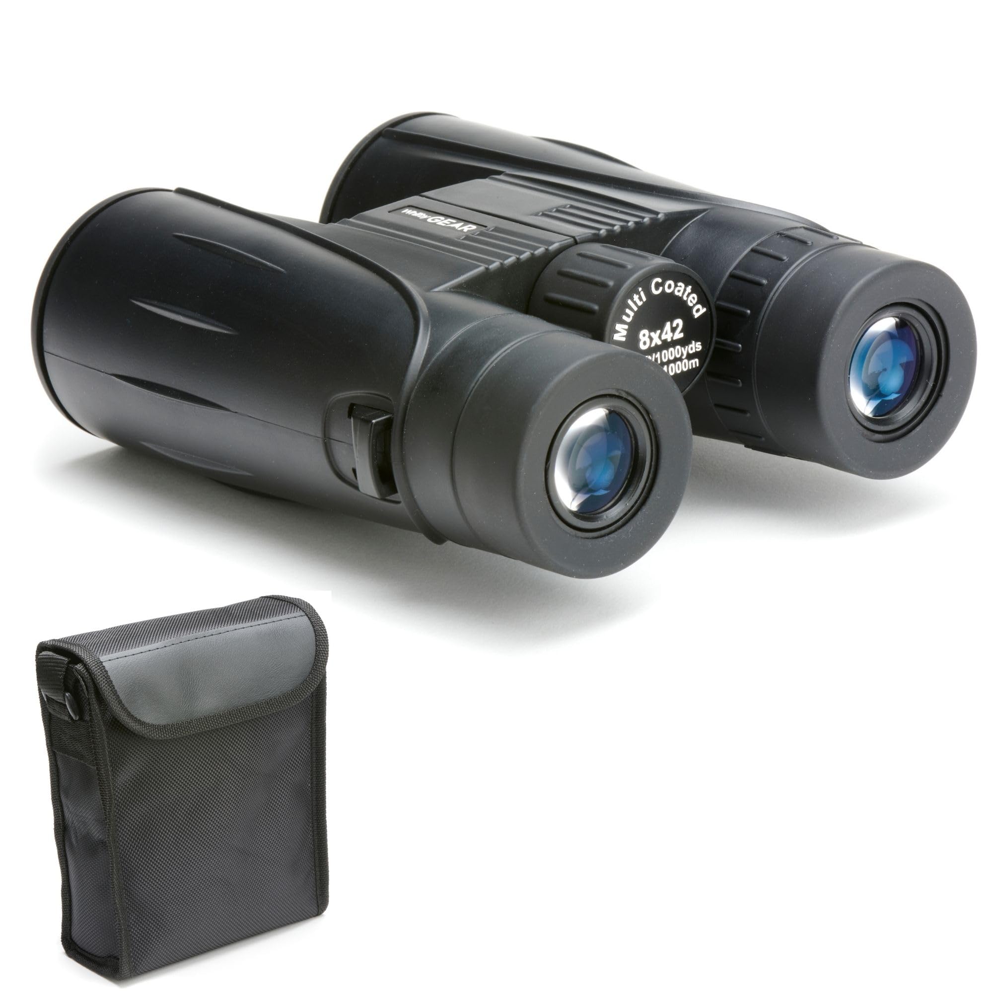 Whitby Gear 8x 42mm Compact Binoculars, Hiking and Wildlife Watching High-Definition Optics, Lightweight and Portable Design - Birdwatching, Travel, Events - Your Adventure Companion for the Outdoors