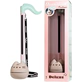 Otamatone Deluxe Pusheen the Cat Electronic Synthesizer Musical Instrument | Portable Digital Synthesizer from Japan by Maywa Denki with 3.5mm Aux Jack &amp; Strap, Unique Gift for Teens &amp; Adults