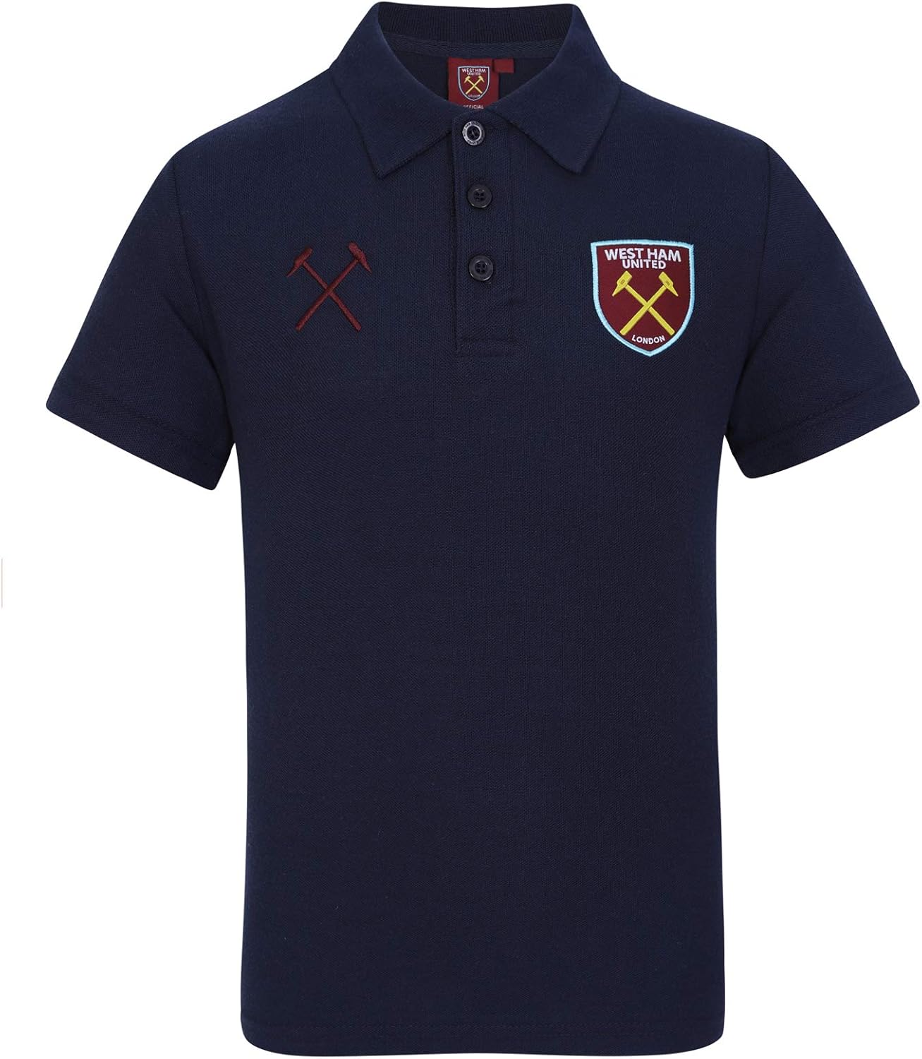 West Ham United FC Herren PoloShirt Offizielles Merchandise Amazon.de Bekleidung