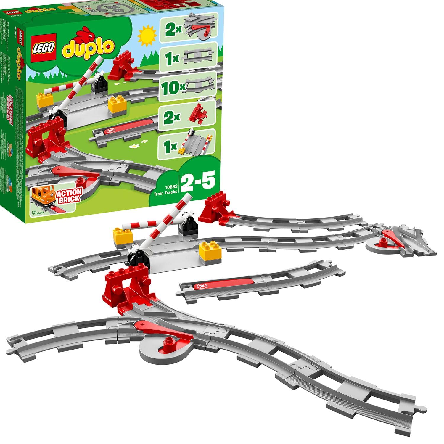 LEGO DUPLO Eisenbahn Schienen,