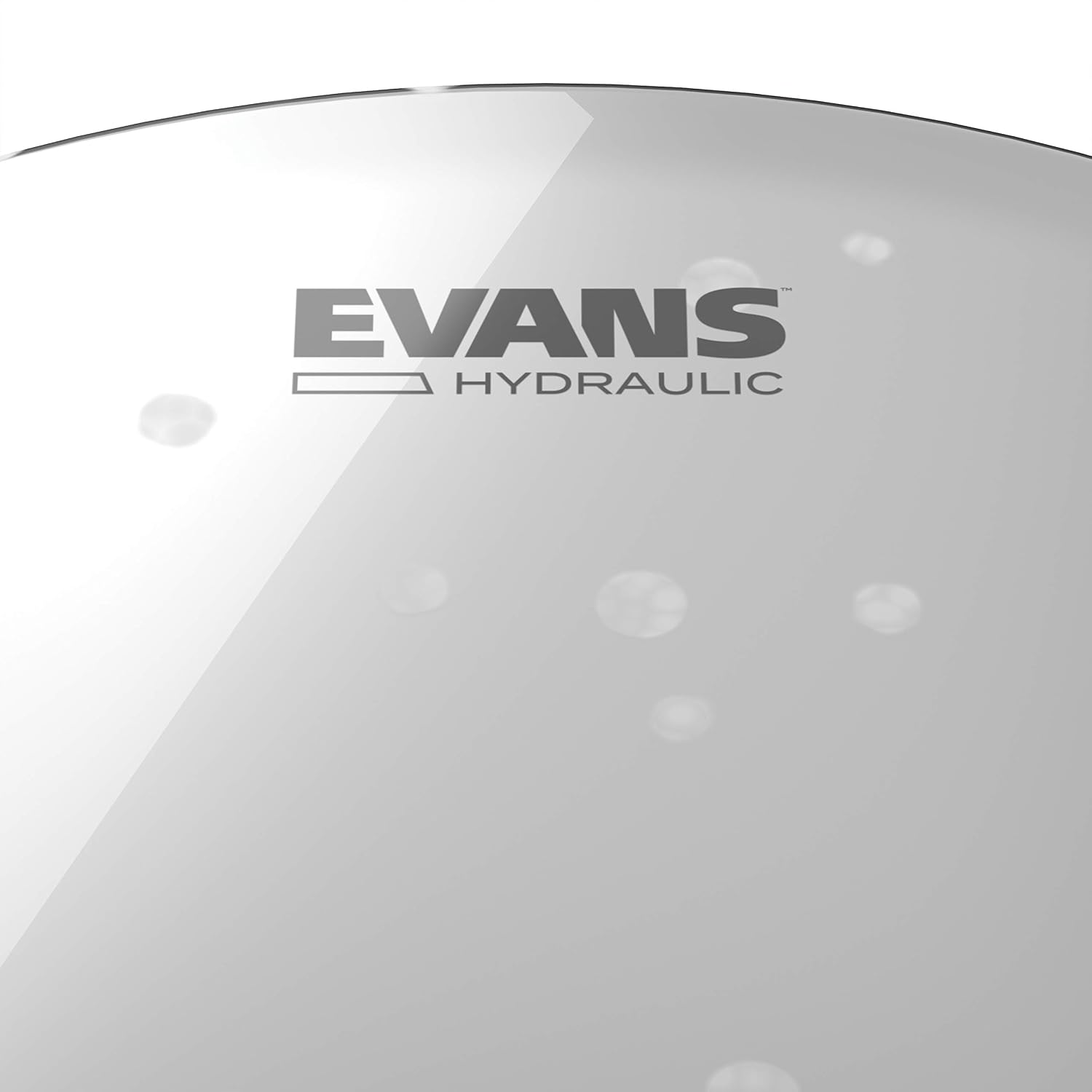 Evans Drum Heads - Hydraulic Glass Tompack, Rock (10, 12, 16 Inch), White, 12-Inch - Image 4