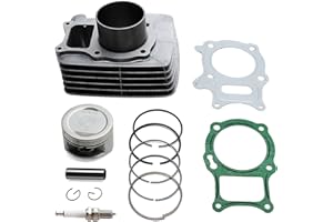 MOFANS 12100-HN6-000 Top End Rebuild Kit 68.5mm Bore Piston Cylinder Kit Fit for Honda Recon TRX250 Sportrax TRX250EX 2001 – 2012 2013 2014 2015 2016 2017 2018 2019 2020 2021 2022 Cylinder Kit