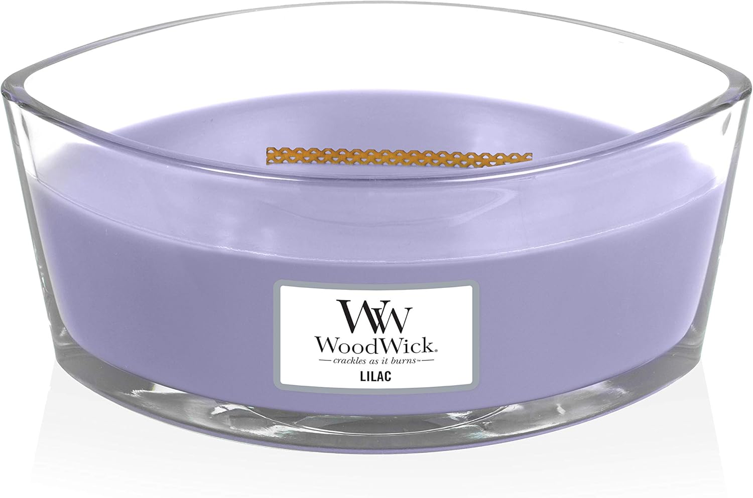 Woodwick Ellipse Scented Candle with Hearthwick Flame, Paraffin, Sweet