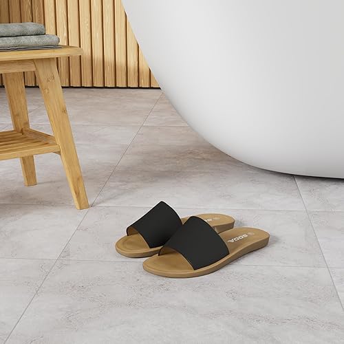 Soda Shoes Women Flip Flops Basic Plain Slippers Slip On Sandals