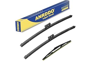 ANRDDO 3 wipers Replacement For 2016 2017 2018 2019 2020 2021 2022 Lexus RX350 RX450h Original Equipment Windshield Wiper Blades Set 26"+21"+16" (Set of 3) Top Lock
