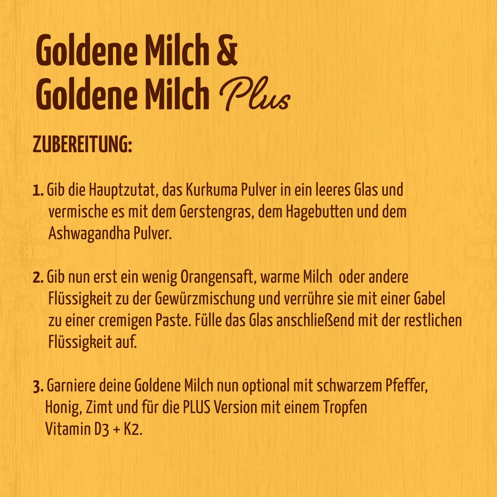 Kurkuma Pulver 1000g | fein gemahlene Kurkumawurzel in Bio-Qualität | Ideal zur Zubereitung einer Goldenen Milch, als Zugabe in Tee, asiatischen Gerichten, würzigen Suppen & Co | vom Achterhof 4