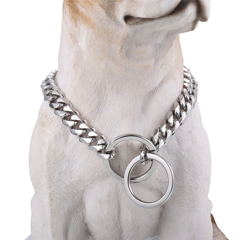 thick chain dog collars