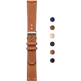 Withings - Premium Leather Wristband for ScanWatch, Steel HR, Steel HR Sport, Move ECG, Move and Steel