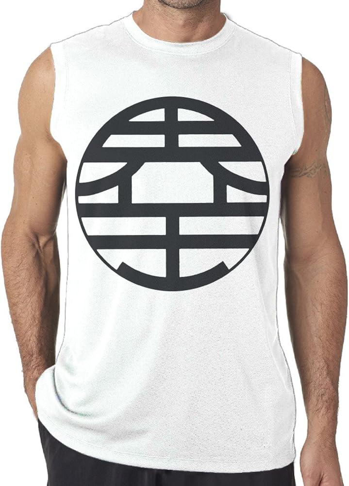 E1SYNDICATE TANK TOP SHIRT TRAINING GO SUPER SAIYAN DRAGONBALL GYM SON GOKU S/M/L/XL