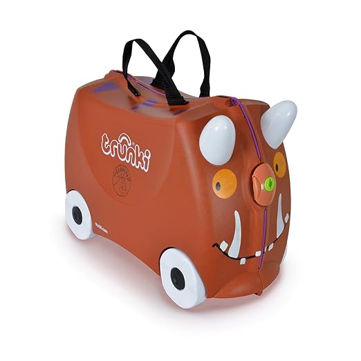 Trunki Children's RideOn Suitcase & Hand Luggage Gruffalo (Brown