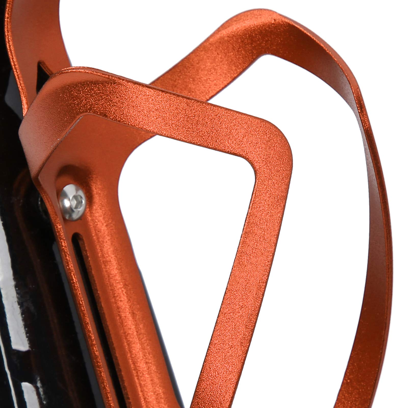 Alomejor Aluminium Universal Bike Water Bottle Holder - Orange