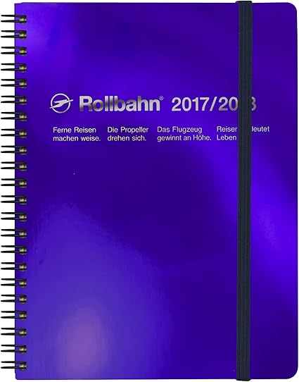 Amazon A5変型 月間ブロック ロルバーンダイアリー メタリック A 17年3月から18年4月 37 名刺ケース 整理箱 文房具 オフィス用品