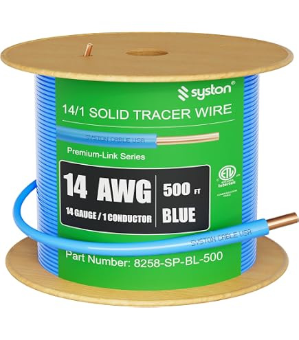 100ft Spool 14 Gauge Blue Primary Power/Ground Wire - Harmony Car Audio Cable